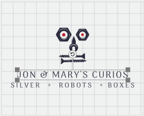 Jon and Mary's Curios company logo