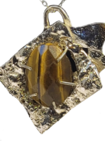 The Alchemists eye detail The Alchemists Eye Sterling Silver Pendant